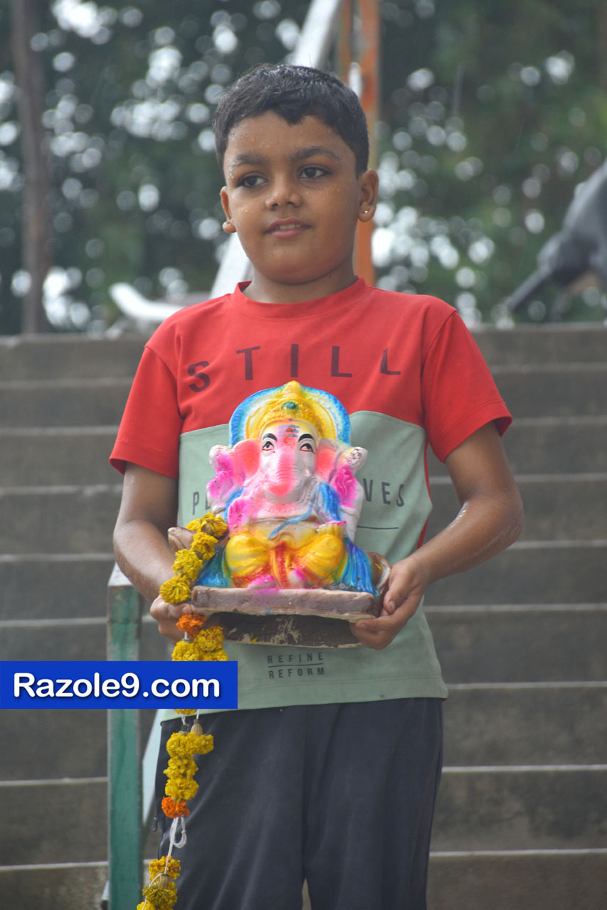 Razole Taluka Ganesh Nimajjanam